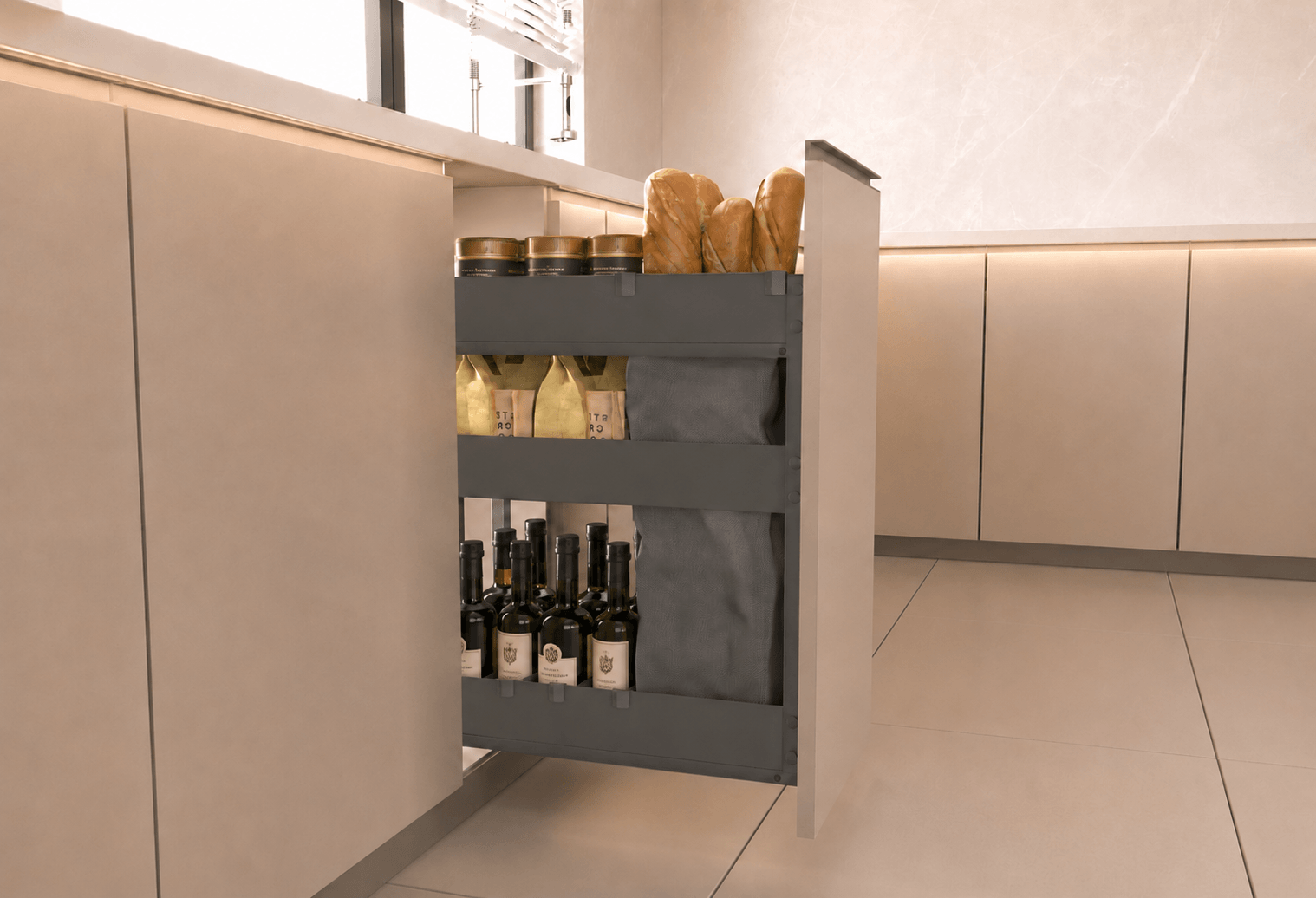 Plate Metal Bread Basket