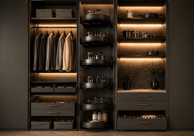 Ready-to-use storage hardware solution set