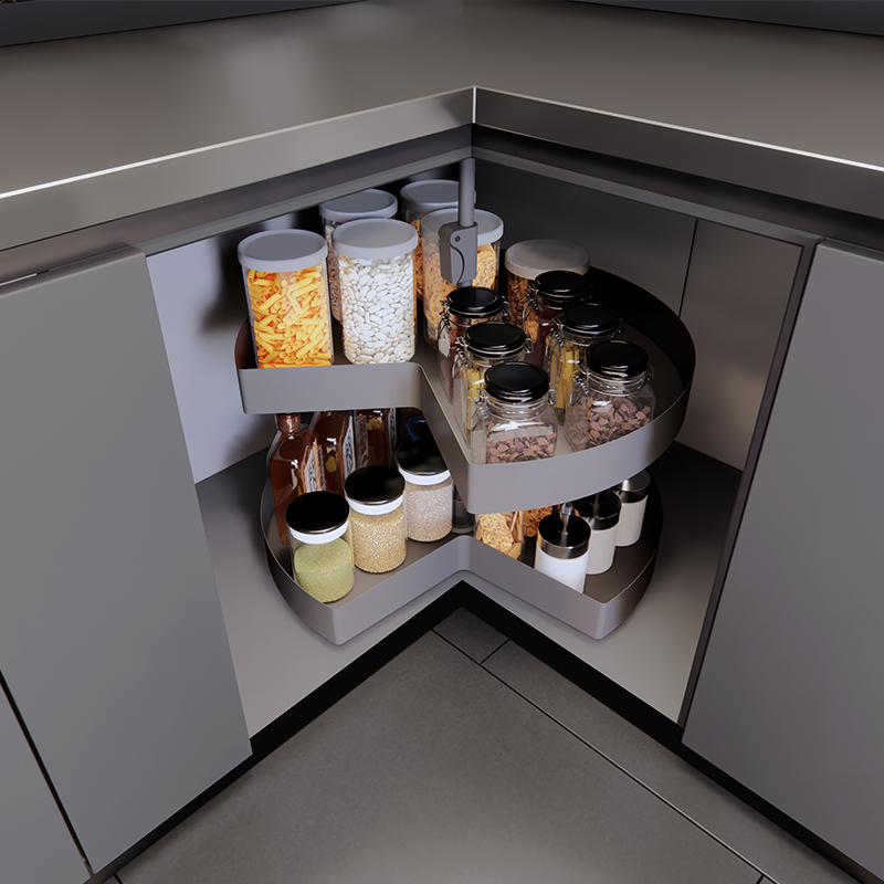 Lazy susan cabinet organizer