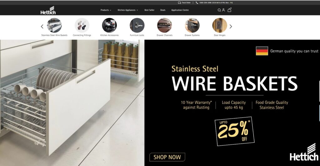 Cabinet Organizer Hardware Manufacturer-hettich