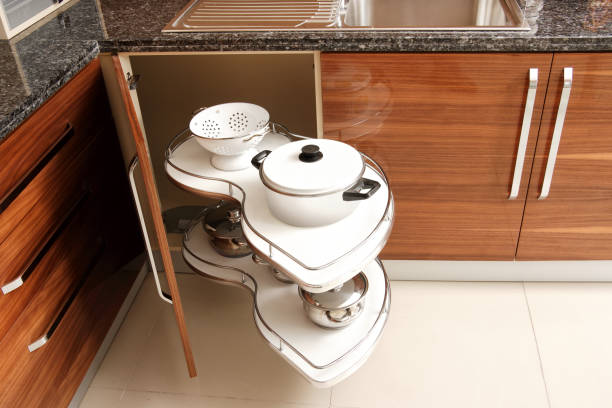 How to Organize Corner Kitchen Cabinet Storage?