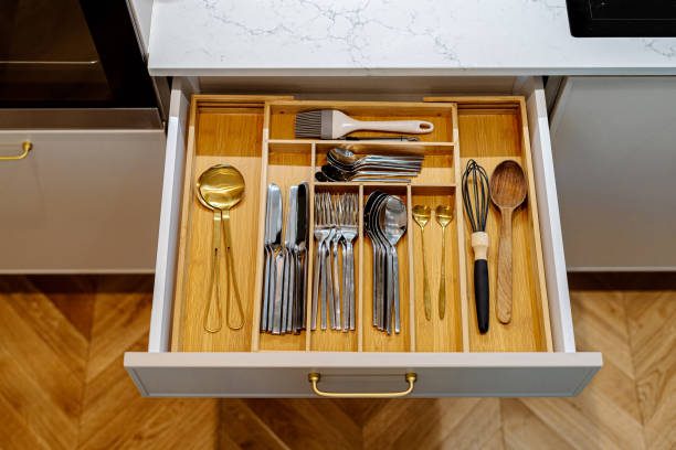 Bamboo Kitchen Organizer