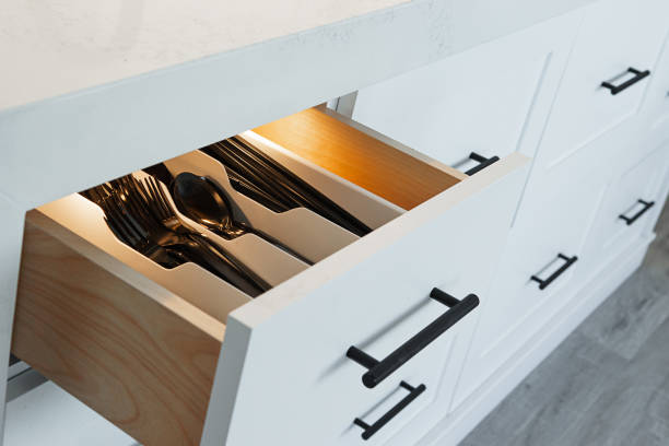 How to Organize Kitchen Cabinet Drawers？