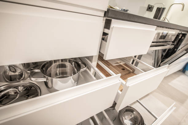 Pull Out Drawers That Maximize Cabinet Space