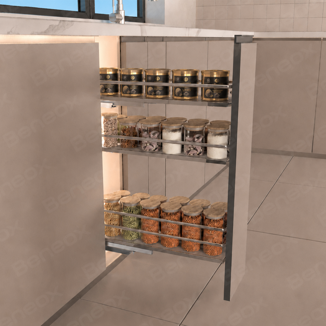 3 Layers 150-450mm Wire Basket
